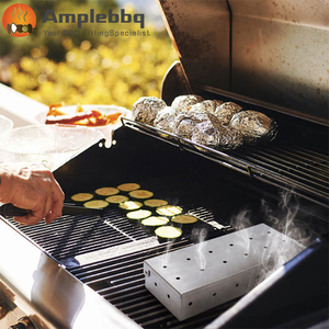 <span class=keywords><strong>Kamado</strong></span> <span class=keywords><strong>Joe</strong></span> Accessoires 2025 Hot Seller Acier Inoxydable Métal BBQ Charcoal Grill Fumoir Boîte au Prix de Gros - Product Image 6