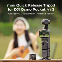   Mini trépied de bureau à dégagement rapide 6083 pour DJI Pocket 4P / 4 / 3 et Xtra Muse