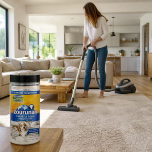 Zourunan Summer Breeze, Polvo Desodorante para Alfombras de Mascotas, Neutralizador de Olores para Perros y Gatos, Venta al por Mayor de Fábrica - Product Image 5