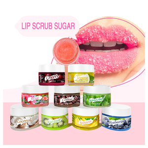 Gommage pour les lèvres hydratant collagène hydratant sucre authentique cristal <span class=keywords><strong>masque</strong></span> pour les lèvres prix de gros d'usine - Product Image 1