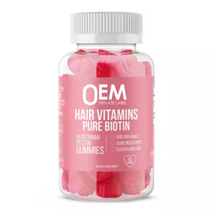 Gommes vitaminées OEM Gommes au collagène pur biotine Gommes aux vitamines Keto Vinaigre de <span class=keywords><strong>cidre</strong></span> de pomme Gummies - Product Image 3