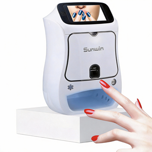 طابعة أظافر كهربائية ثلاثية الأبعاد إبداعية من SUNWIN مع تجفيف تلقائي، آلة طباعة ورسم الأظافر الذكية الأوتوماتيكية بالكامل - Product Image 1