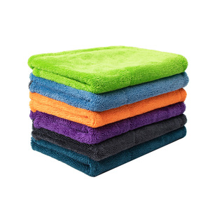 Microfiber Towel 40x40cm 1000gsm High <b>Absorbency</b> Car Wash Cleaning <b>Cloth</b> - Product Image 1