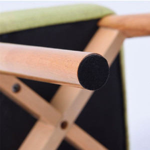 4 Legged square Shape Bench KD <strong>Wood</strong> <strong>Stool</strong> With Removable Cover - Product Image 6