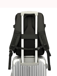 Sac à dos de voyage multifonctionnel à grande capacité avec airbag, compression sous vide, Oxford, imperméable, fermeture éclair - Product Image 6