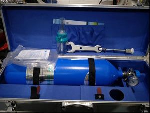 Tanque de oxígeno portátil de alta presión, cilindro O2 de aluminio, Gas médico, 8L, 10L, 40L, buen precio - Product Image 6