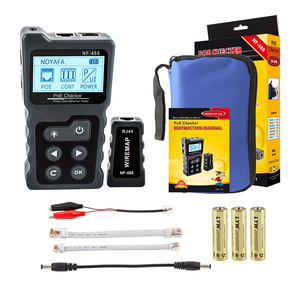 เครื่องทดสอบสายเคเบิล NF-488 PoE, เครื่องค้นหาสายเคเบิล, เครื่องตรวจจับแรงดันและกระแสไฟ - Product Image 2