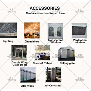 Ngoài trời không thấm nước nhà thờ lều cho 200 carpa Para fuesta marquee tiệc cưới lều - Product Image 4