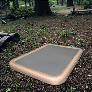 Nhà máy tùy chỉnh tự động <span class=keywords><strong>Inflatable</strong></span> PVC Nệm chải giường sàn nhà ngủ Pad ngoài trời cắm trại nệm không khí - Product Image 6