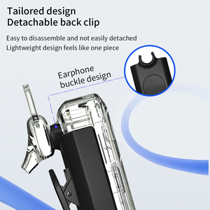 Mini Wireless 4G POC Typ Walkie Talkie mit Zell montage und 100 km Reichweite Ohr haken Design für den Restaurant gebrauch - Product Image 6