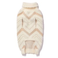 Offre Spéciale vente en gros confortable chien vêtements couleur unie col roulé tricoté pull vêtements pour animaux de compagnie et accessoires pour grand chien
