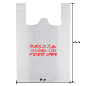 Bolsa de transporte de mercancía de HDPE reciclado a prueba de fugas, la más vendida, para tiendas de comestibles, mercados de frutas, panaderías y empaques diarios - Product Image 3