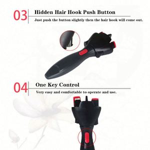 Trenzadora de Cabello Eléctrica, Máquina Automática para Rizar y Peinar, Herramienta de Trenzado Rápido, Batería Integrada, Portátil, Moderna, para Uso Doméstico - Product Image 4