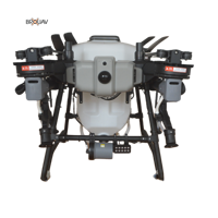 Pulvérisateur agricole à drone de grande capacité 100L pour l'agriculture, pulvérisation, épandage et distribution 3 en 1, positionnement RTK 360° °   LiDAR