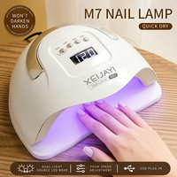 Lampe à ongles UV LED XEIJAYI M7, 24 perles, séchage rapide du gel, capteur automatique, vente en gros d'usine, OEM, ODM, outil de manucure pour salon et DIY