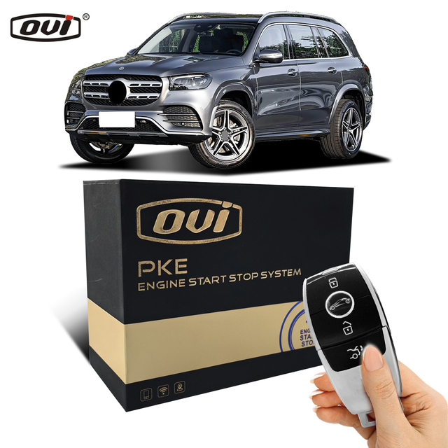 OVI 9510 Digital Car Key App Controlled Keyless Go System Remote Starter Plug and Play for Mercedes-Benz GLS450 X167