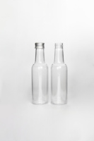 Botol PET Woozy Transparan 10oz, Botol Air PET 300ml, Botol Jus Plastik Bentuk Tiup Kosong
