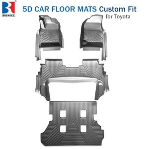 Alfombrilla de Coche TPE Personalizada a Precio de Fábrica para Toyota LC100 |   Alfombrillas de Coche de Material Premium con Protección Total, Suministro del Fabricante - Product Image 1