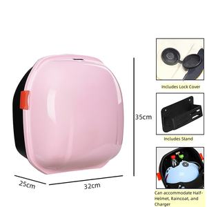 Factory Shipped Waterproof Medium-Size Motorcycle/Electric Scooter Rear Tailbox, <b>Storage</b> <b>Box</b> - Product Image 5