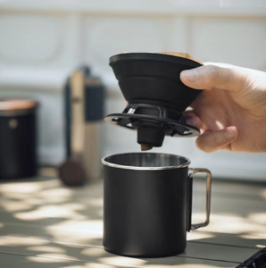 <span class=keywords><strong>ชุด</strong></span><span class=keywords><strong>ชง</strong></span><span class=keywords><strong>กาแฟ</strong></span>แบบพกพาพร้อมแก้วกรองซิลิโคนพับได้ พิมพ์โลโก้ได้ พร้อมถุงของขวัญ - Product Image 2