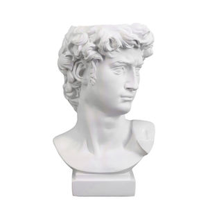 Decoración del hogar de poliresina, decoración abstracta de rostro humano, diseño artístico moderno para el hogar - Product Image 2