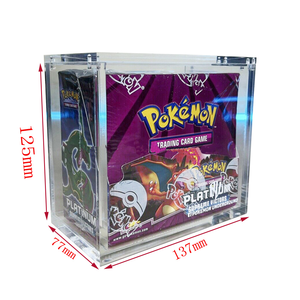 CUSTOM acrylic booster box display case