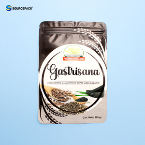 Bolsas con Cierre Zip Personalizadas <span class=keywords><strong>de</strong></span> Bajo MOQ para Snacks Saludables, Ideales para Empacar Alimentos Orgánicos y Avena - Product Image 3