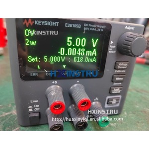แหล่งจ่ายไฟ DC รุ่น Keysight E36105B, 60V, 0.6A, 36W, แรงดันไฟฟ้า Rms: 1.55 MV, กระแสไฟฟ้า Rms: 200 UA, แรงดันไฟฟ้าสูงสุดต่ำสุด: 30 mV - Product Image 1