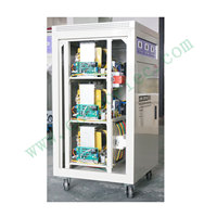 JSW-20KVA 3Phase ferro-résonant/condensateur/statique/sans contact Type régulateur stabilisateur de tension purifié de précision AVR 380/400V