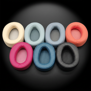 For Sony MDR-100AAP MDR100AAP 100AAP Wholesale Earpads Bulk Factory Supply Replacement Ear Pad Cushion <b>Protein</b> Leather - Product Image 1