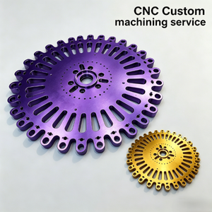 Tolerance ±0.05mm Custom CNC Aluminum Impeller Rotor Aerospace Medical Automotive Precision CNC <b>Machining</b> <b>Services</b> - Product Image 2
