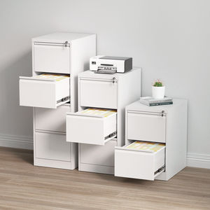 Archivador Klins de 4 Niveles, con Sistema de Empuje y Extracción, de Acero Laminado en Frío, para Almacenamiento de Documentos de Oficina - Product Image 2