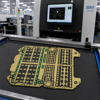 Service clé en main pour prototypes : carte PCB en matériau Rogers, PCBA, fichiers BOM et Gerber, finition de surface ENIG, blindage RF/EMI, SMT, DIP PCB