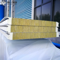 Panel Insulasi Wol Batu Berlapis PU untuk Konstruksi Industri Panel Insulasi Wol Batu Berlapis PU
