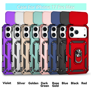 Funda Protectora para Teléfono con Cubierta Deslizante Resistente a Impactos para <span class=keywords><strong>VIVO</strong></span> Y20 Y21 Y33S, Funda de TPU - Product Image 2