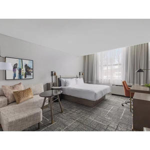 Juego de Muebles de <span class=keywords><strong>Hotel</strong></span> Crown <span class=keywords><strong>Plaza</strong></span> IHG de 5 Estrellas, Madera de Roble Europeo Sólido, Ecológico, para Habitaciones, Baños, Apartamentos, Proyectos Comerciales, Venta al Por Mayor - Product Image 1