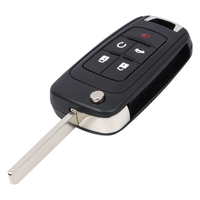 Llave Inteligente Resistente Holden con Control Remoto Flip 433MHz ID46 para Barina Cruze Commodore VF, Diseño de 3 Botones, Uso Interior y Exterior