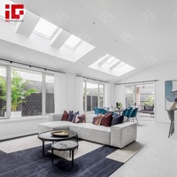 Villa de Estructura de Acero Ligero de Lujo Personalizada, Diseño Profesional, Casas Prefabricadas, Villas con Estructura Metálica de Acero Ligero