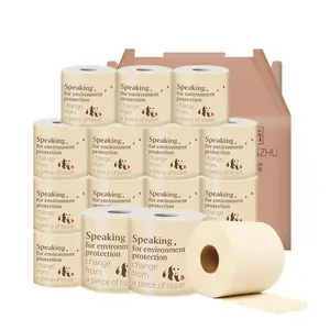 water soluble toilet paper Soft and Hygienic 3 Ply Bathroom Tissue bamboo toilet paper roll