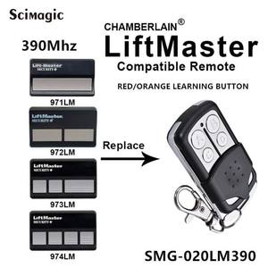 Télécommande de porte de garage 390mhz, 4 boutons, télécommande sans fil pour porte de garage, clé Liftmaster 971LM 973lm - Product Image 1