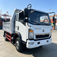 Camion benne compact 4x2 avec benne renforcée résistante à l'usure pour le transport de minerai de fer et de concentrés minéraux en milieu minier