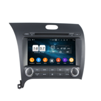 Lecteur DVD de voiture Android 4+128 Go Octa Core Kd-8051 pour KIA Cerato/K3/Forte 2013-2017 conduite à gauche système de navigation GPS