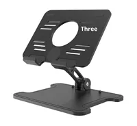 Support universel pliable en ABS Leshot pour diffusion vidéo en direct sur tablette, pour chevet ou tableau de bord de bureau