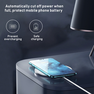 <span class=keywords><strong>Cargador</strong></span> inalámbrico <span class=keywords><strong>Qi</strong></span> de 15W para iPhone 15 Samsung <span class=keywords><strong>Xiaomi</strong></span> Huawei, almohadilla de carga inalámbrica Draadloze Oplader - Product Image 4