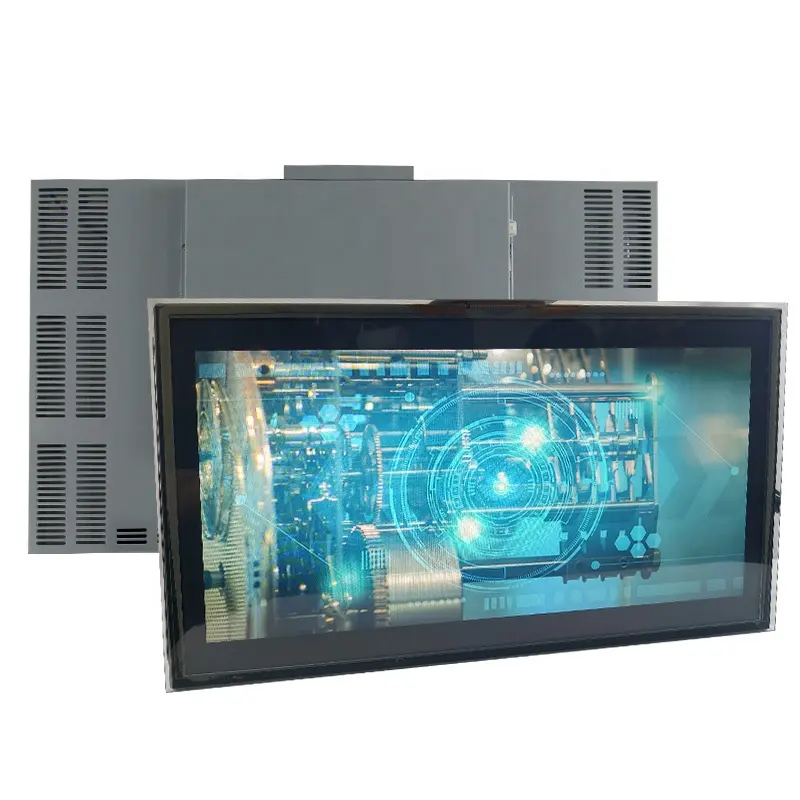27 inch LCD Advertising Video Player 65 Inch Wall Mount Stand Indoor Advertising Player Touchscreen industrial monitor