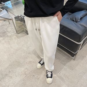 Pantalones de chándal elásticos y gruesos con forro polar para mujer, talla grande, N8224, verde, algodón, informales - Product Image 4