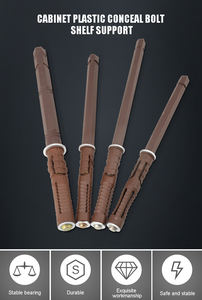 Supporti per Mensole a Muro con Fori e Scanalature, Staffe Nascoste per Mensole Flottanti con Viti - Product Image 4