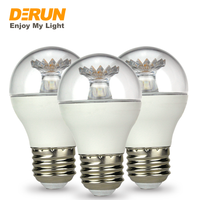 Lampe de lustre G45 G14 Ampoule LED décorative claire étoile de feu A60 A19 C37 B11 E12 E26 85-265V , LED-CLEAR