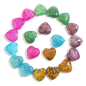 Perles d'<span class=keywords><strong>agate</strong></span> en forme <span class=keywords><strong>de</strong></span> cœur avec des veines <span class=keywords><strong>de</strong></span> <span class=keywords><strong>dragon</strong></span> et des rayures, pierres précieuses polies pour la décoration <span class=keywords><strong>de</strong></span> cristaux, artisanat, breloques, pierres <span class=keywords><strong>de</strong></span> cœur - Product Image 5
