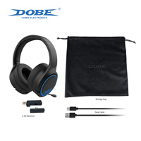 Casque de jeu sans fil multiplateforme DOBE 2.4G pour PS5 PS4 Switch Smartphone Accessoires de jeu vidéo Vente directe d'usine
